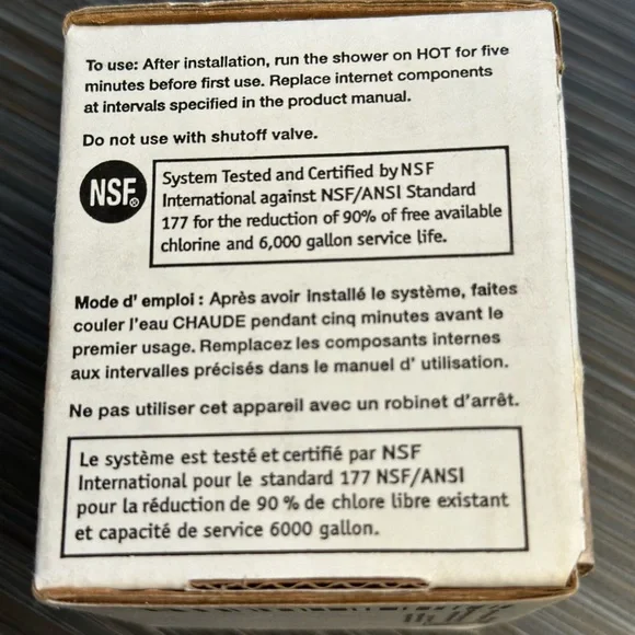 Nikken Pimag Ultra Shower System Replacement Filter - Picture 4 of 4